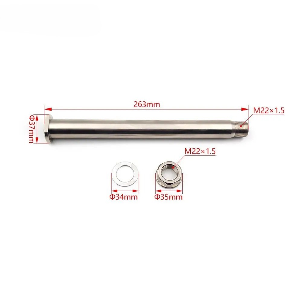 Wheel axle rear YZ250F YZ450F 09-23_1