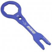 Ключ для вилки DRC Fork Cap Wrench PRO KYB 49 mm Blue для мотоцикла, доставка по России