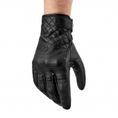 Перчатки кожаные Moteq Snob touchscreen, доставка по России