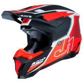 JUST1 J40 FLASH red-white matt