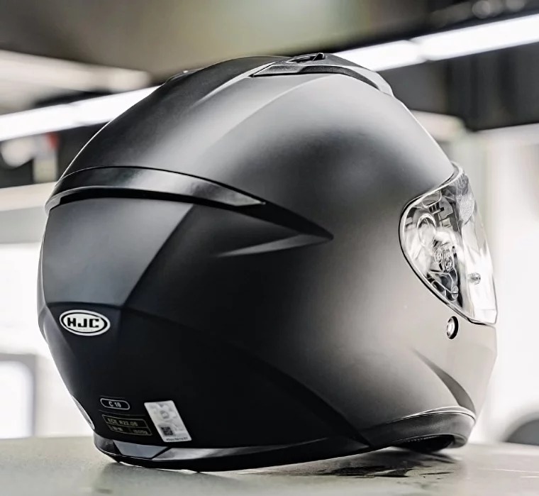 HJC C10 Semi Flat Black_2