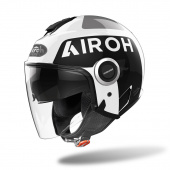 Шлем Airoh HELIOS Up White Gloss для мото, доставка по России