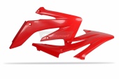 Обтекатели радиатора Honda CRF250R 04-09 red для мотоцикла, доставка по России