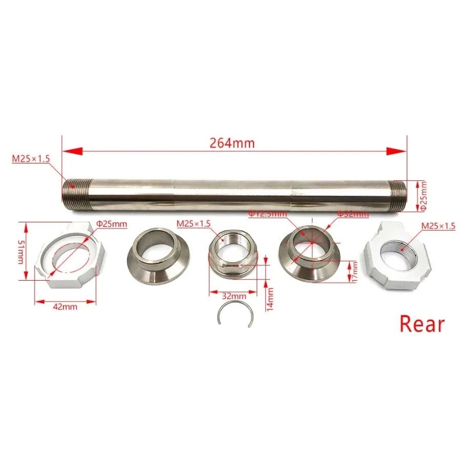 Rear Axle KTM_1