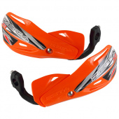 Лопухи с крепежом ZETA Impact X3 Handguard Orange для мотоцикла, доставка по России