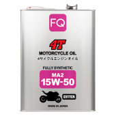 FQ Fully Synthetic Ester MA2-SP 15W-50 4T 4L