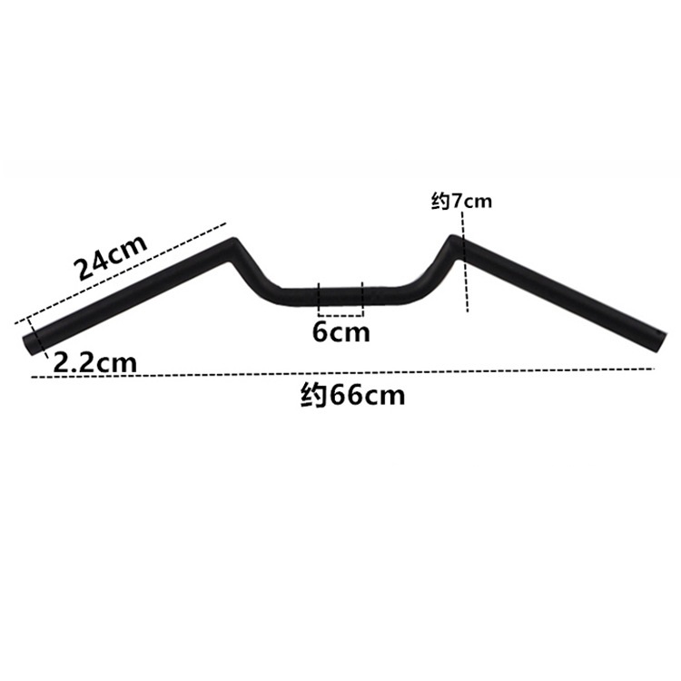 handlebar U-type black_1