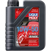 В продаже масло liqui moly street race 4t synth 10w-50 1l, доставка по России