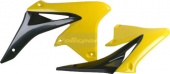 Обтекатели радиатора Suzuki RMZ250 10-18 black/yellow для мотоцикла, доставка по России