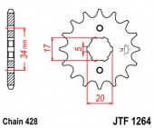 Звезда JT 1264.15 для мотоцикла, доставка по России