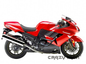 Crazy Iron Kawasaki Ninja ZX-14R, ZZR1400 06-11