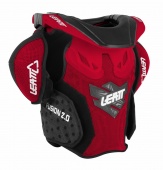 Защита шеи и панцирь Leatt Fusion 2.0 red/black, доставка по России