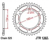 Звезда JT 1307.46 для мотоцикла, доставка по России