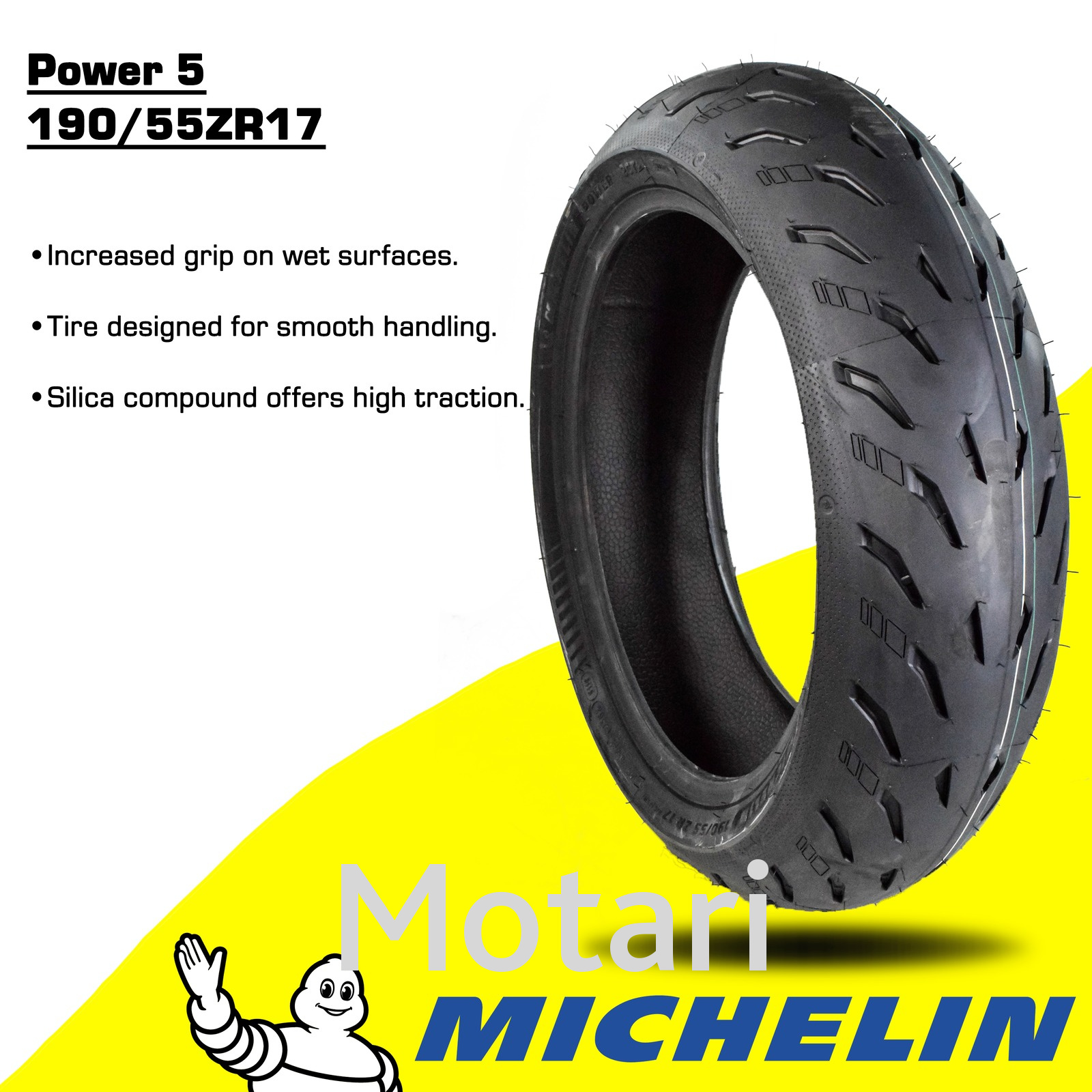 Michelin Pilot Power5 190-55-17