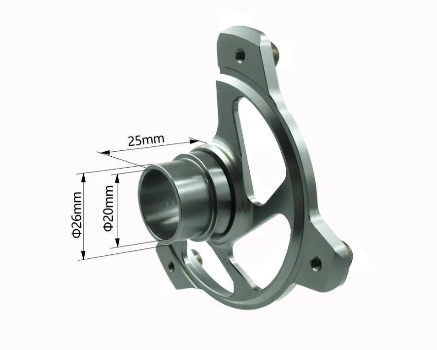 Disk Front Guard CRF250R, CRF250X 04-19 CRF450R 04-19, CRF450X 05-12 red_2