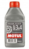 В продаже тормозная жидкость motul brake fluid dot 3&4, доставка по России
