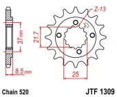 Звезда JT 1309.14 для мотоцикла, доставка по России