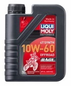 В продаже Масло liqui moly offroad race 4t synth 10w-60 синт. 1l, доставка по России