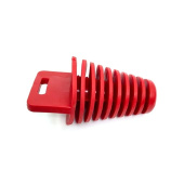 Exhaust Wash Waterproof Plug L Red