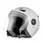 Шлем ZEUS ZS-210B white gloss для мото, доставка по России