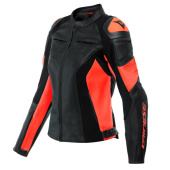 Dainese Racing 4 Lady Black-Fluo-Red