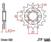 Звезда JT 1446.13SC для мотоцикла, доставка по России