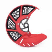 Disk Front Guard CRF250R, CRF250X 04-19 CRF450R 04-19, CRF450X 05-12 red,