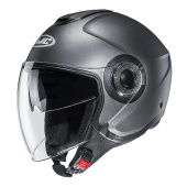 HJC i40N SEMI FLAT TITANIUM