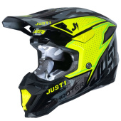 Шлем JUST1 J40 SHOOTER Hi-Vis green gloss в Интернет-магазине Motari